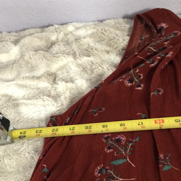 Free People tree swing sleeveless tunic blouse  sz XS - Picture 5 of 8